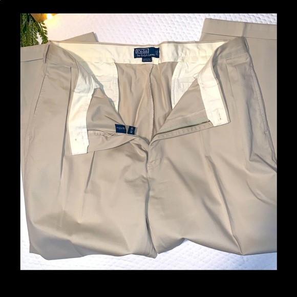 Polo Ralph Lauren Mens Pleated Front Andrew Pants - Picture 3 of 8